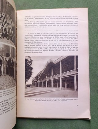 50 años del C. F. Barcelona.  Bodas de Oro.