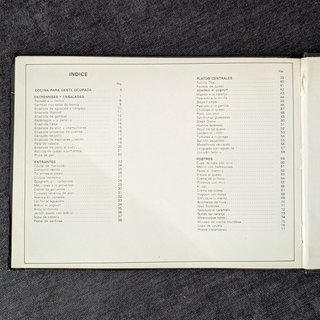 Libro de cocina vintage Cocina para gente ocupada