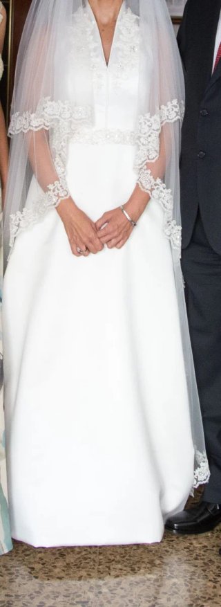 Traje de Novia Manila Blanco