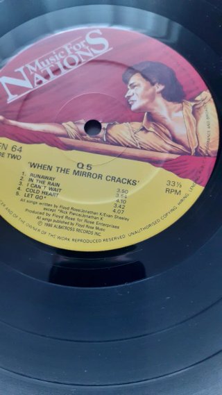 Vinilo Lp Q5 When the mirror cracks