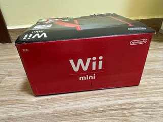 Scatola originale per console Nintendo Wii Mini - Edizione Mario Kart