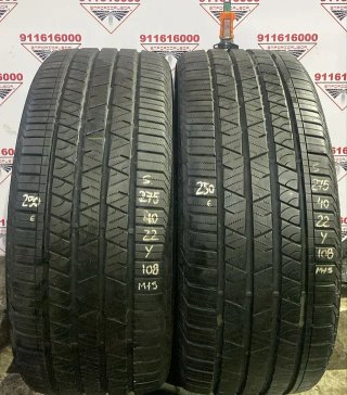 275 40 22 Y CONTINENTAL RUEDA AL 90% VIDA UTIL