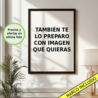 Cuadro Messi y Cristiano Ronaldo Poster Ajedrez