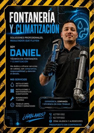 Fontanería y mantenimiento de aires acondicionados