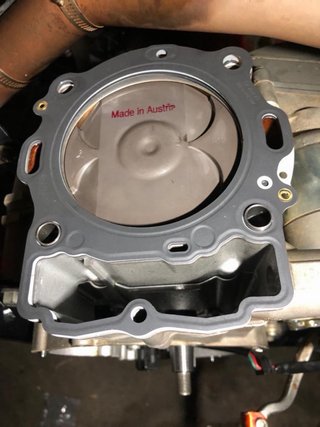 KTM exc-R 450 6days 2010  14.000km. Itv 2027