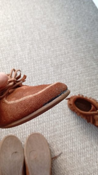 Botines Serraje Flecos Mini Shoes T. 29-30