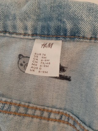Chaqueta vaquera H&M 6-9 meses
