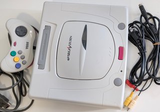 Consola Sega Saturn Blanca Japonesa