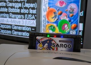 Consola Sega Saturn Blanca Japonesa