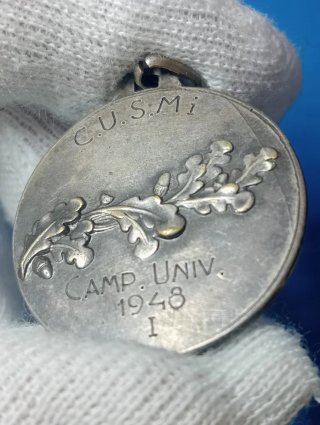 Medaglia C.U.S.MI Camp. Univ. 1948