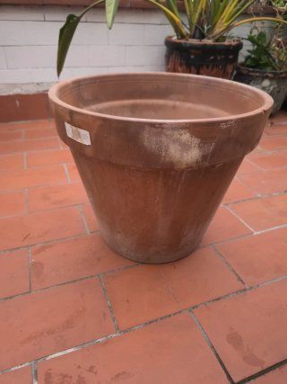Maceta grande terracota