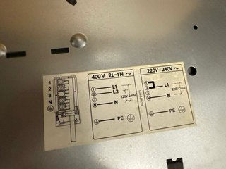 Placa Inducción Zanussi 3 fuegos
