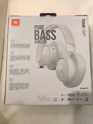 Auriculares JBL Tune 720BT Bluetooth Blancos