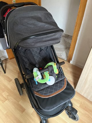 Silla de paseo gris