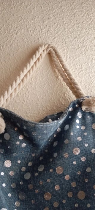 Bolso de playa o piscina con lunares