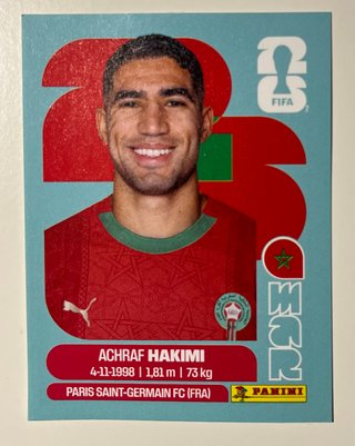 Figurita Panini - Mundial 2026 (Mbappé, Dibu, etc)