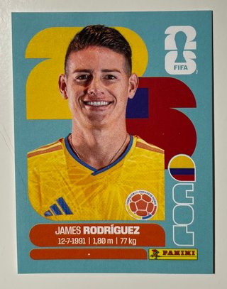 Figurita Panini - Mundial 2026 (Mbappé, Dibu, etc)