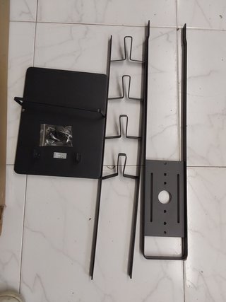 PureMounts Soporte para aspiradora, Compatible con Dyson V7, V8, V10, V11, V12, V15. de Suelo, para Accesorios, Negro.