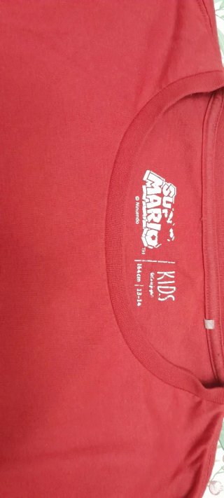 Camiseta Súper Mario Nintendo Talla 13-14 años
