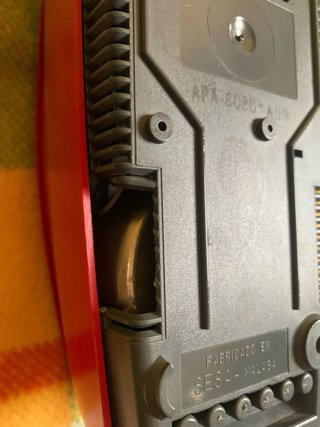 Teléfono GÓNDOLA Rojo CITESA, de pared.