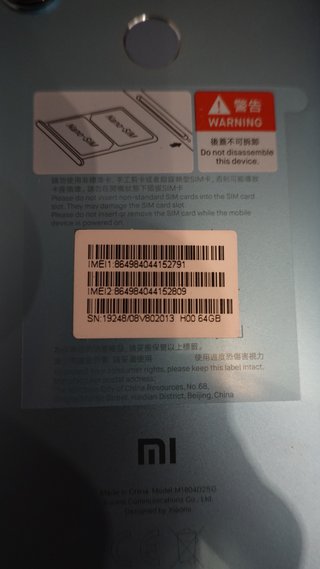 Xiaomi Mi A2 Azul