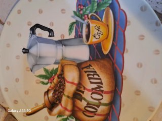 Sottopentola Vintage "Caffè De Colombia" – Ø 20cm