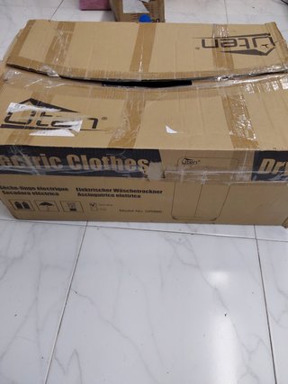 Uten Secadora de Ropa Eléctrica Portátil 1.7m, 1500W Secadora Plegable, Instalación y Almacenamiento Rápido, Capacidad de 15kg,