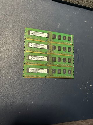 4 MEMORIE RAM DDR3 16Gb TOTALI
