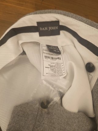 Dan John - Pantaloni grigio chiari taglia  50