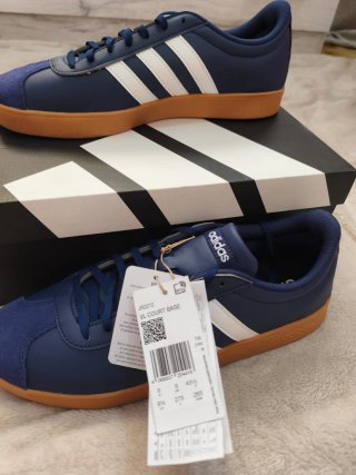 Adidas VL Court Base Azul Talla 43 1/3
