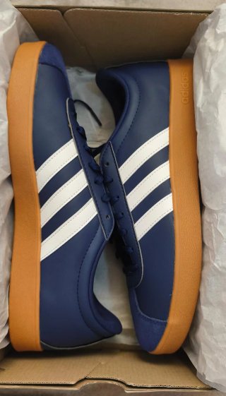 Adidas VL Court Base Azul Talla 43 1/3