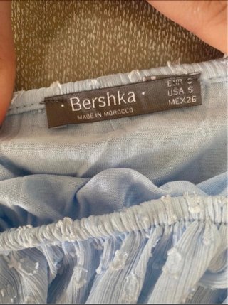 Top Bershka Hombros Descubiertos