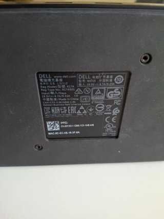 Dell WD15 Docking Station K17A