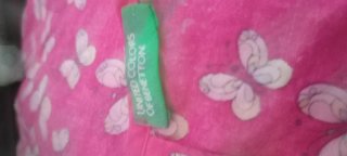 Vestito estivo farfalle Benetton bambina