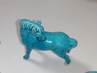 4 Caballos Porcelana China Jingdezhen Años 70