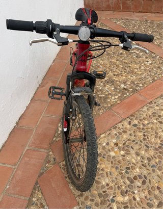 Bici Monty Niño 6-9 Años Roja