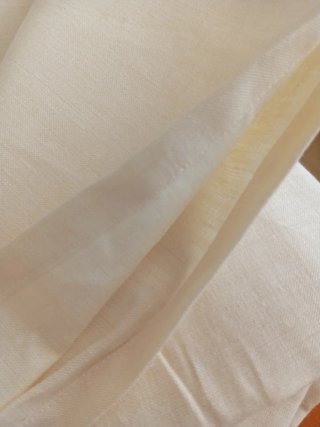 Lenzuola misto canapa e lino beige