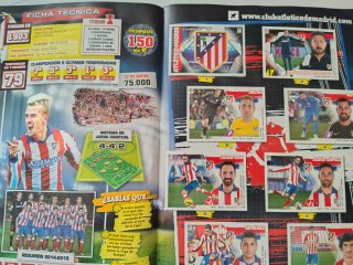 Álbum Liga BBVA 2015-16 + Mercado Invierno