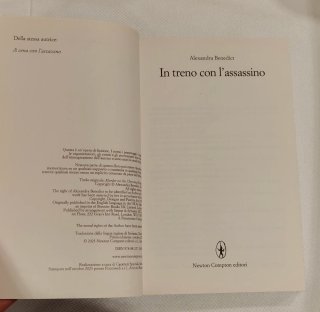 In treno con l'assassino di Alexandra Benedict