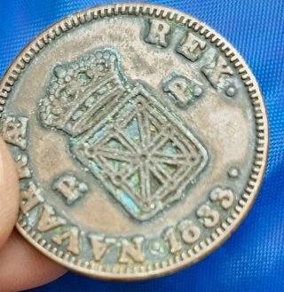 3 Maravedís Navarra 1833