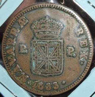 3 Maravedís Navarra 1833