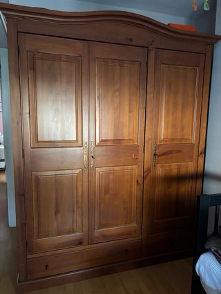 Armario Provenzal Madera 3 Puertas
