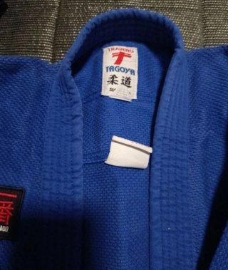 Traje de judo Judogi azul talla 150