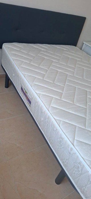 Somier 120cm y Colchón Seminuevo