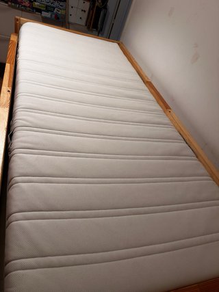 Cama Ikea Kura + 2 colchones 90x190 + karpa jungle