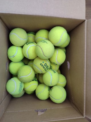 48 Pelotas de Pádel Usadas ideales entrenar