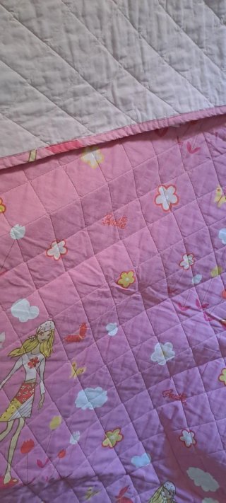 Trapuntina Caleffi Barbie per bambina