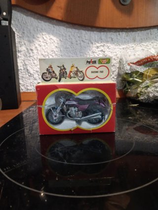 Modellino Suzuki 750 Polistil anni '50