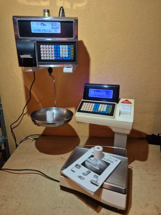 2 Balanzas EPELSA URANO con ticket y garantía
