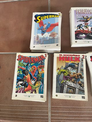 Grandes heroes del comic “ el mundo”